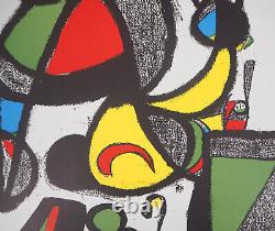 Affiche D'art Joan Miro Espana, 1982 Original Lithograph Signed #maeght