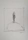 Alberto Giacometti Man's Bust Signed Lithograph