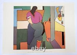 Alberto Magnelli / Lithography 1989 / Vallauris/ Virginia/ Art/ Italy/ France