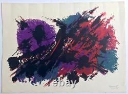 Alfred MANESSIER, Vietnam II, 1974. Original signed lithograph