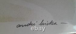 André Bricka Lithography Artist's Proof Greece Cyclades Signed Thalassa