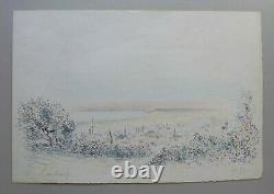 André Hambourg Honfleur 1964 Rare Event On Japon Signed And Num. 1/50