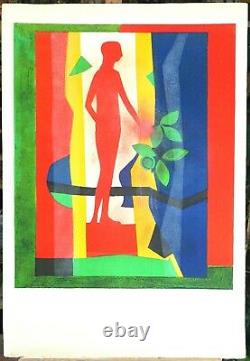 André Minaux 1923 1986 Grande Litho Signed And Numbered