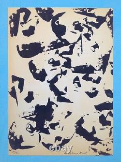 André-pierre Arnal (1939) 1968 Lithograph Signed School Of Nice Raysse Klein