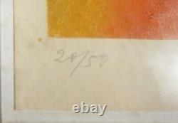 Anna STARITSKY. Original signed lithograph, numbered 28/50