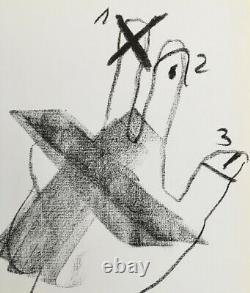 Antoni Tapies Untitled 1976 Original Lithograph Signed