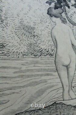 Aristide Maillol (1861-1944), Summer, Bathers, 1895, Original Zincography