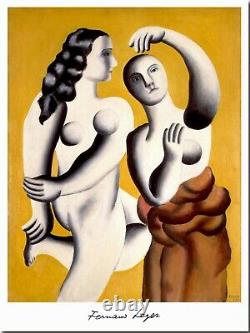 Art Fernand Léger Lithography Rare /paris/1999/1929/dance/ Modernisme/déco