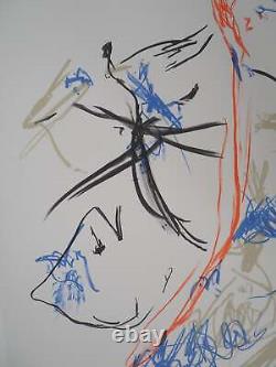 Asger JORN Colors in Motion, Original Signed Lithograph