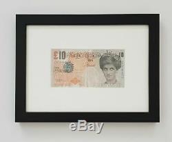 Authentic Banksy DI Faced Tenner Framed With Sign No Jonone Obey Seen Cope2