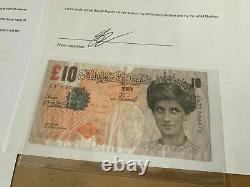 Authentic Banksy DI Faced Tenner - Letter Of Lazaride Sign No Jonone Obey Arsham