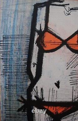 BUFFET Bernard Le Bikini, Original Signed Lithograph, MOURLOT, 1967