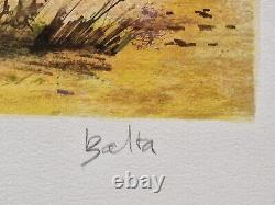 Balta Original Lithograph Signed & Numbered