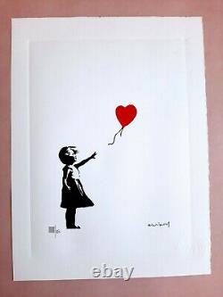 Banksy Lithography Signed Numbered /150 + Frame Inclusive Not Shepard Original