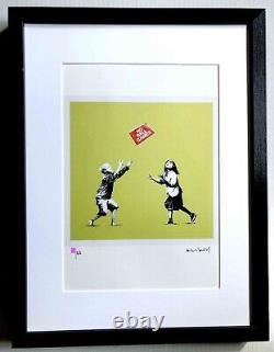 Banksy Lithography Signed Numbered /150 + Frame Inclusive Original M Arts Edition