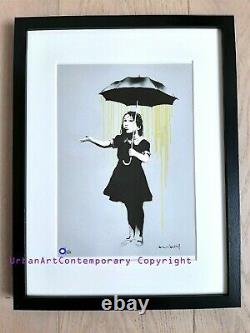 Banksy Lithography Signed Numbered On 150, Original M Arts Edition Not Invader