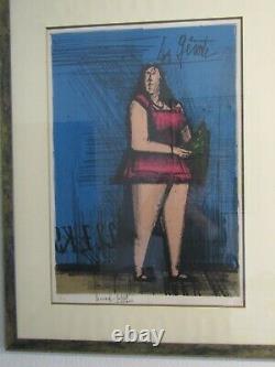 Bernard Buffet / La Géante / 1968 / Signed By Hand And Numbered 7/120