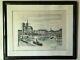 Bernard Buffet Lithograph Signed And Numbered Notre Dame Lîle Of The City