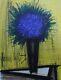 Bernard Buffet: The Blue Bouquet, Original Signed Lithograph, Mourlot, 1967