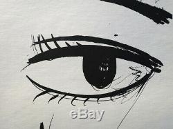 Bernard Buffet Your Eyes Etch Signed, Limited Edition 197ex 1961