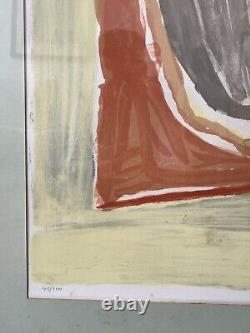 Bram VAN VELDE Original Signed Numbered Lithograph Abstract Parisian School