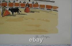 Brayer Yves Lithography Signed Au Crayon Num/xx Handsigned Lithograph Provence