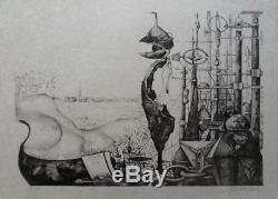 Brissaud Patrick Naked Fantastic Lithographie Signed Numbered # 100ex