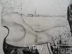 Brissaud Patrick Naked Fantastic Lithographie Signed Numbered # 100ex