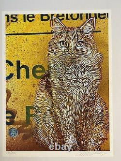 C215 Christian Guemy Street Art- Print Minet Signed - Numbered