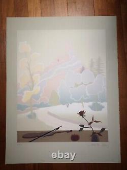Camille Claus Original Signed & Numbered Lithograph 63/65 Painting Alsace