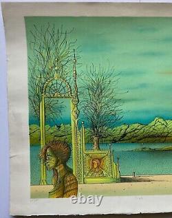 Carzou Jean Lithograph 1996 Signed in Pencil Num/200 Handsigned Lithograph