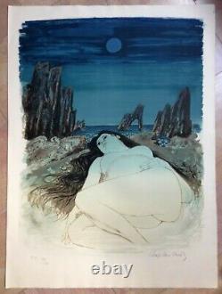 Chapelain-midy Original Lithography Signee Numerotee (29/40) Artist's Test