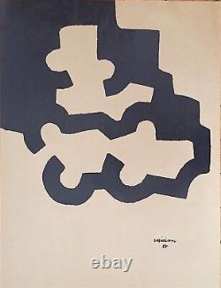 Chillida Eduardo Lithographic Poster Abstract Art Abstraction Sculpture Art