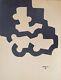 Chillida Eduardo Poster Lithographic Abstract Art Abstraction