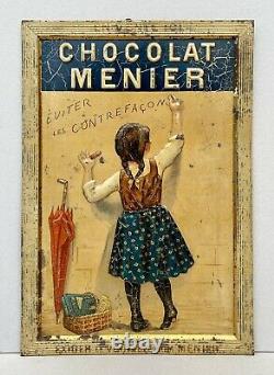 Chocolat Menier Lithographed Sheet 1900 By Firmin Bouisset
