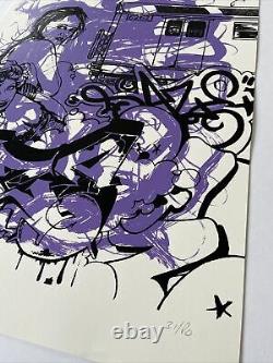 Chris Daze Ellis, Silkscreen Signed Main 31/80, 50x70cm, Graffiti, 2010