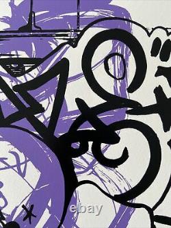 Chris Daze Ellis, Silkscreen Signed Main 31/80, 50x70cm, Graffiti, 2010