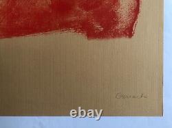 Claude GARACHE, Untitled, 1981? Original signed and numbered lithograph