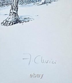 Clerici Fabrizio Original Numbered and Signed Lithograph