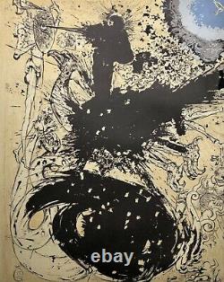 Dali Salvador Original Lithography Signed Number Composition Surrealist Xxèm