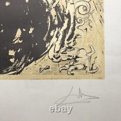 Dali Salvador Original Lithography Signed Number Composition Surrealist Xxèm
