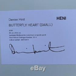 Damien Hirst Butterfly Heart Heni H7-4 Signed Numbered Limited Edition Print