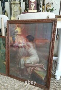 Delphin Enjolras All Of A Chromolithograph And 2 Lithograph Signed