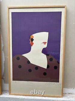 Eduardo ARROYO (Spain, 1937-2018) Tina signed, numbered lithograph