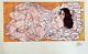 Egon Schiele Lithograph Coa Original Signed Certified Stamped Numbered