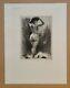 Emile Friant, The Model, Lithograph, Signed, Plate 46, Size 18 X 13 Cm
