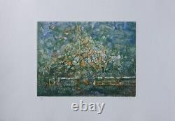 Enzo BRUNORI The Tree, Original Signed Lithograph, Limited Edition of 100
