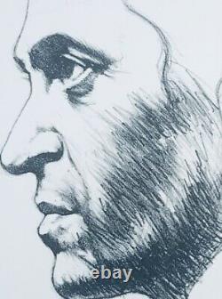 Ernest Pignon-ernest, Original 1980 Lithograph - Signed - Numbered In Pencil