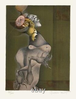 FRÉDÉRIC BOUCHE THE YOUNG LADIES II signed lithograph