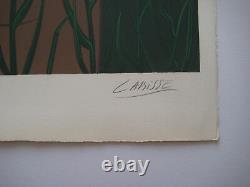 Felix Labisse Handsigned Lithograph Signed Pencil Annotated Ea/xxv